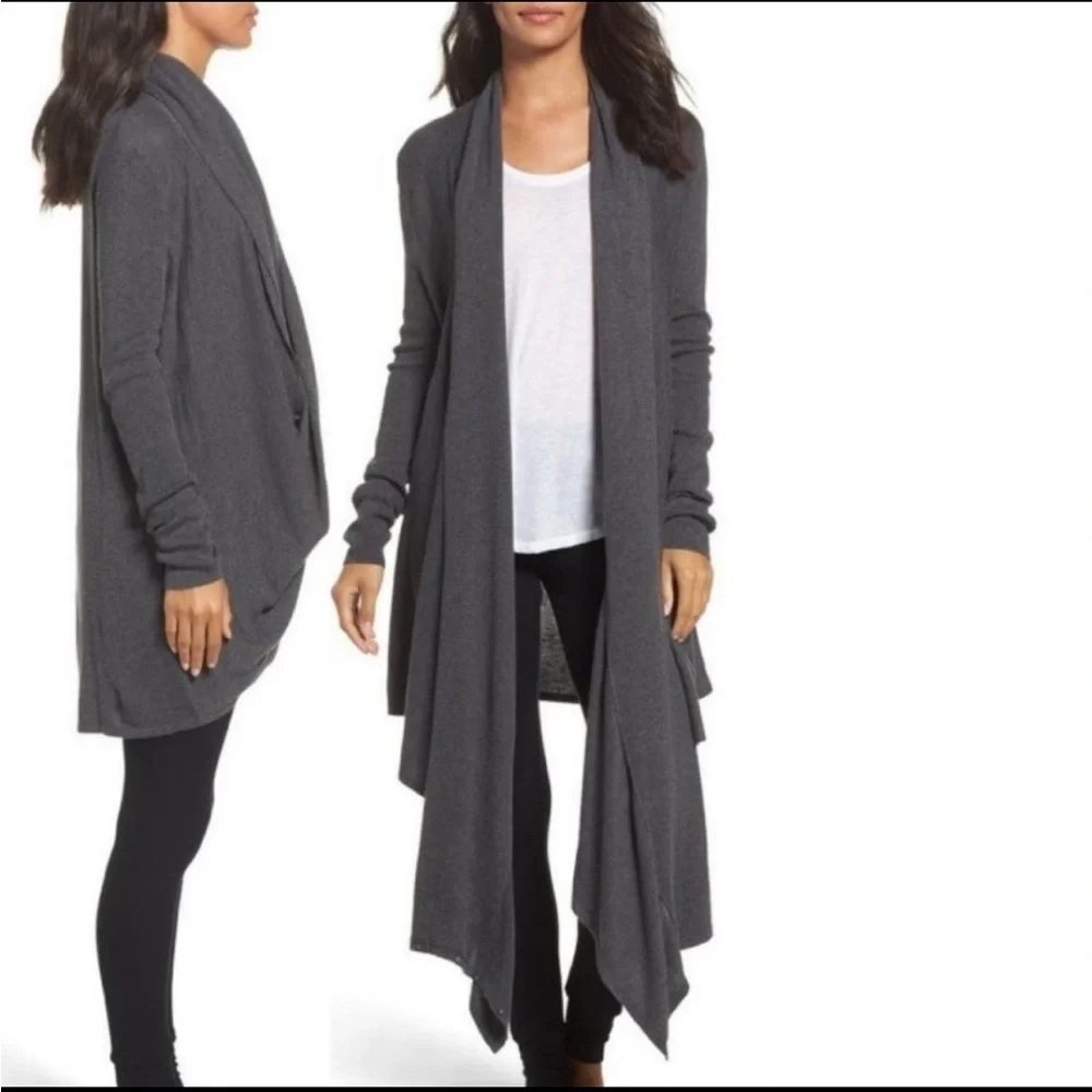 Nordstrom Lingerie wrap cardigan - Picture 5 of 6